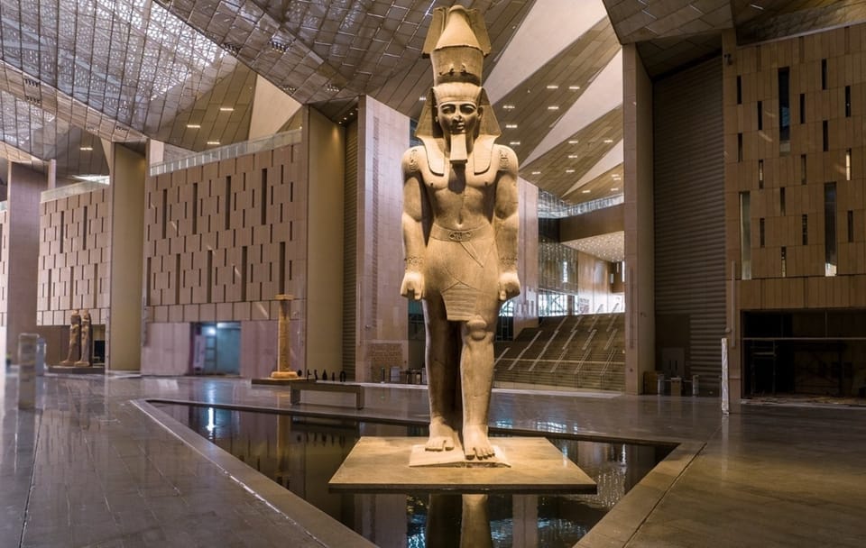 Explore the Grand Egyptian Museum and Pyramids from Cairo