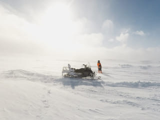 Hot Spring and Cool Glacier - Snowmobile and Secret Lagoon, photo 9