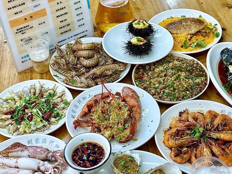 Tasting Qingdao: Local Market & Seafood Feast with Beer