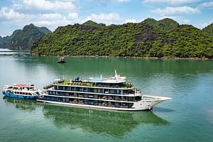 Luxury Doris Cruise 3 Days Explore Halong & Lan Ha Bay Private Balcony