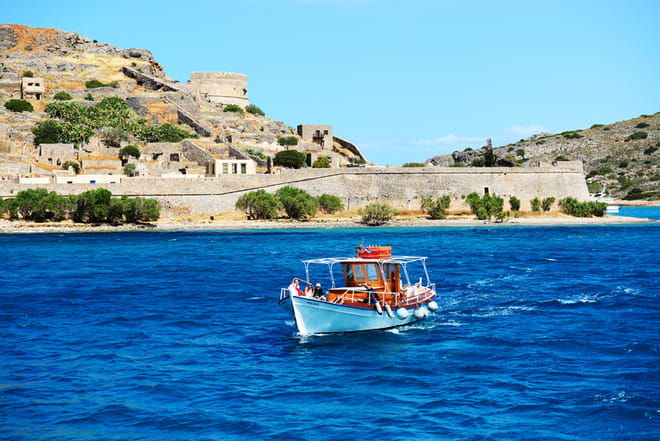 The Island of Spinalonga - from Rethimnon