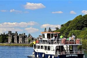 Lough Corrib island cruise from Ashford Castle or Lisloughrey pier. Mayo. Guided. 2 hours