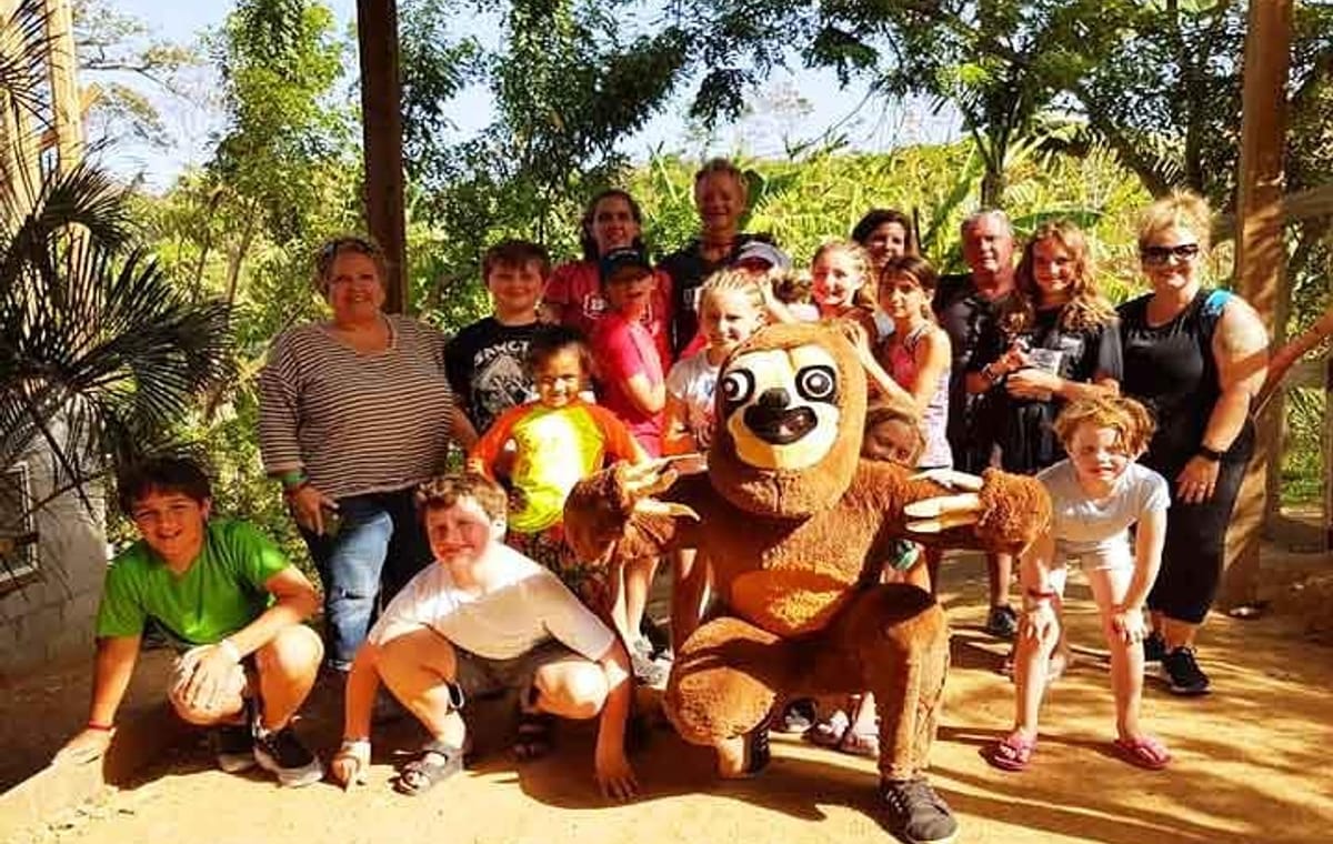 Zipline, Sloths & Monkeys Cruise Family Adventure