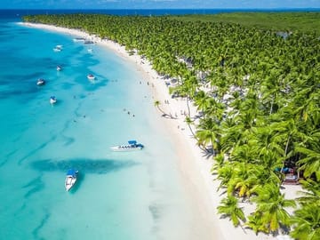 Saona Island Tour from Punta Cana with Lunch and Drinks & pick up