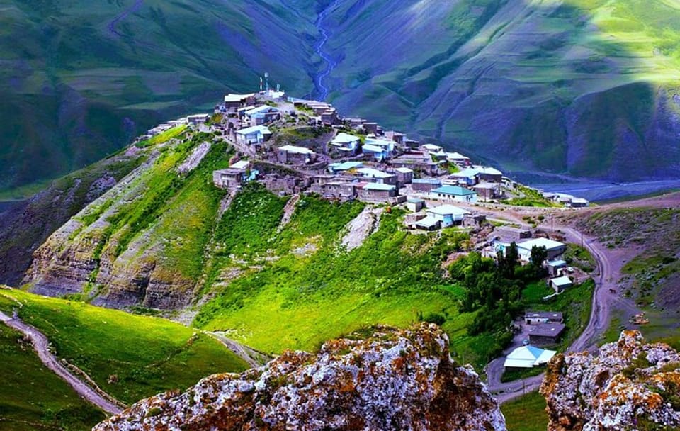 A Full Day Khinalug Village and Guba Mountains Private Your