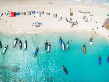 Nakupenda white sand bank