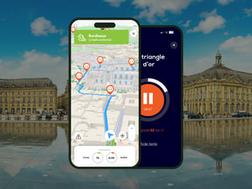 GPS audioguide application: From the Water Mirror to the Golden Triangle (Offline).