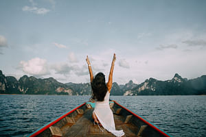2 Days Khao Sok Trip with Overnight at Cheow Lan Lake Raft House and Elephant Experience