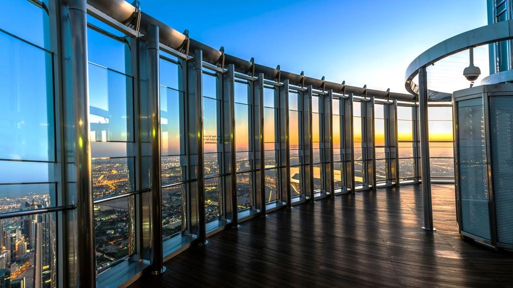 Observation deck at Burj Khalifa