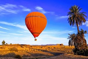 Hot Air Balloon Over Marrakech Desert, 1h Flight, Including Breakfast & pickup