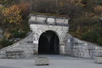 Entrance to the lift up to eagle's nest