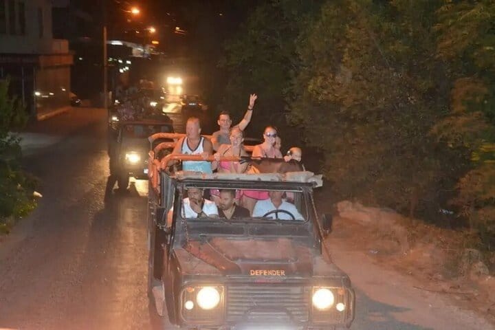 Alanya Night Jeep Safari with Sunset and Boat Trip with Dinner 4