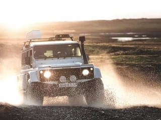 Our ride - Modified Land Rover Defender