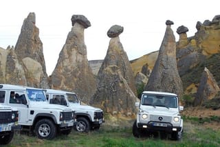 Cappadocia: Sunrise and Sunset Jeep Safari