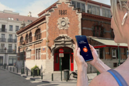 Brussels: Audio Guided Walking Tour (2.5 hours – 25 audio comments)