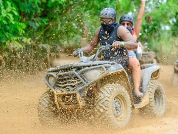 ATV Adventure Tour to Macao Beach and Cenote in Punta Cana