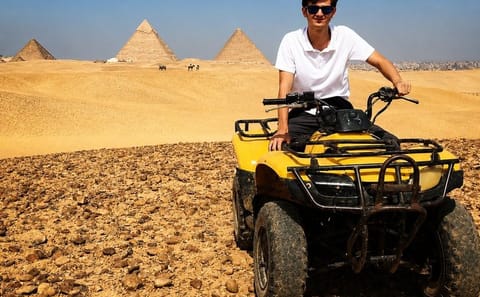 Private Quad Bike Adventure and Tour of Saqqara in Cairo