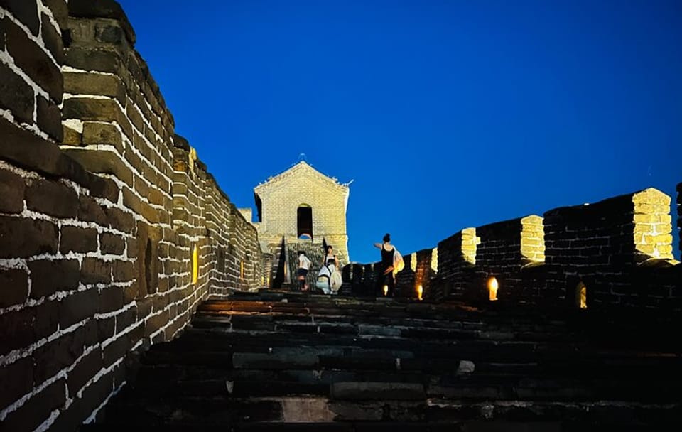 5-Hour Private Night Tour of Great Wall in Mutianyu