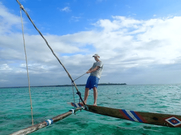 Sunset dhow cruise, Pemba Island
