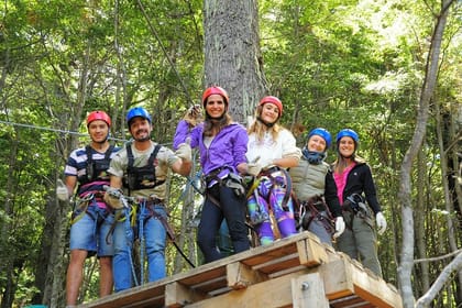 Cerro Lopez Zipline Adventure from Bariloche