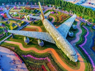 Visit Dubai Miracle Garden for a Unique Floral Experience