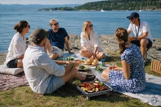 Discover Hovedoya with Oslo Ferry Journey