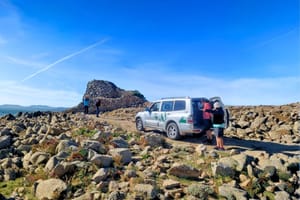 From Arbatax: Jeep tour and lunch at the shepherd's in Barbagia