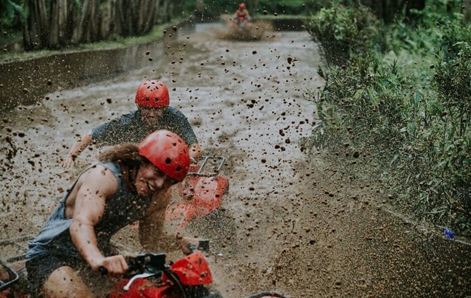 ATV Adventure and Ayung River Rafting in Ubud, Indonesia
