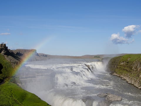 Gullfoss waterfall Iceland