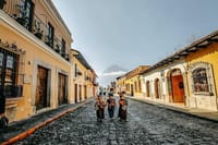 Arch Street and Mayan artisans