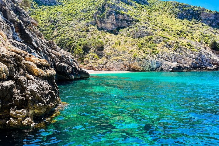 Vlore Private Boat Tour Blue Cave & Grama Bay Adventure 2