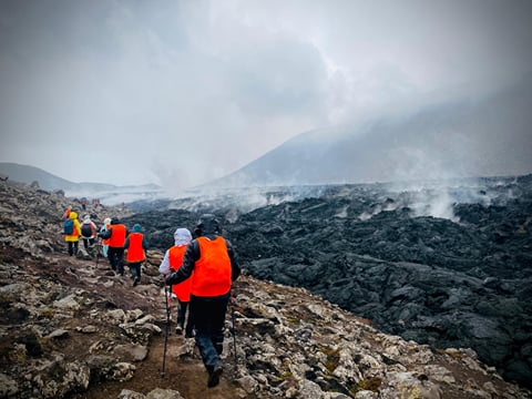 Volcano Eruption Site & Blue Lagoon Admission Tour, photo 7