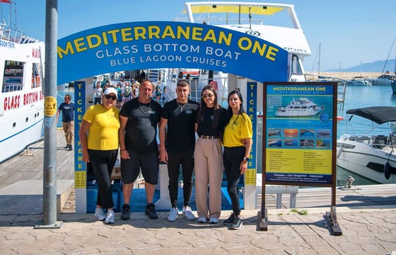 Latchi: Blue Lagoon Mediterranean One Boat Cruise