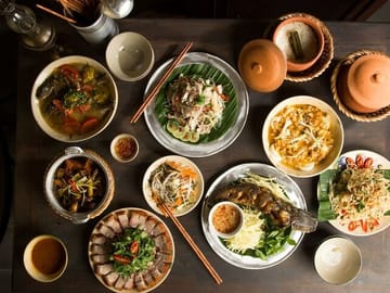 Experience a traditional meal, rich in Da Nang's distinct local flavors