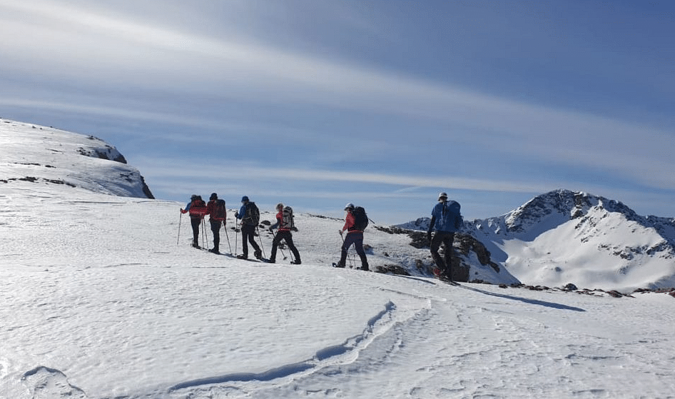 3-day Snow Crossing in Pindos with snow rackets