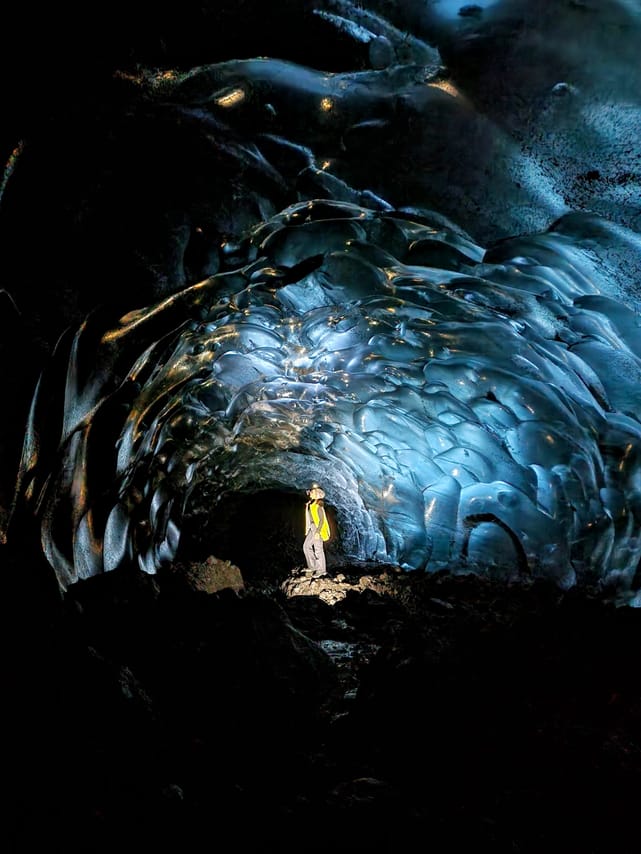 Sparkle ice cave is amazing 