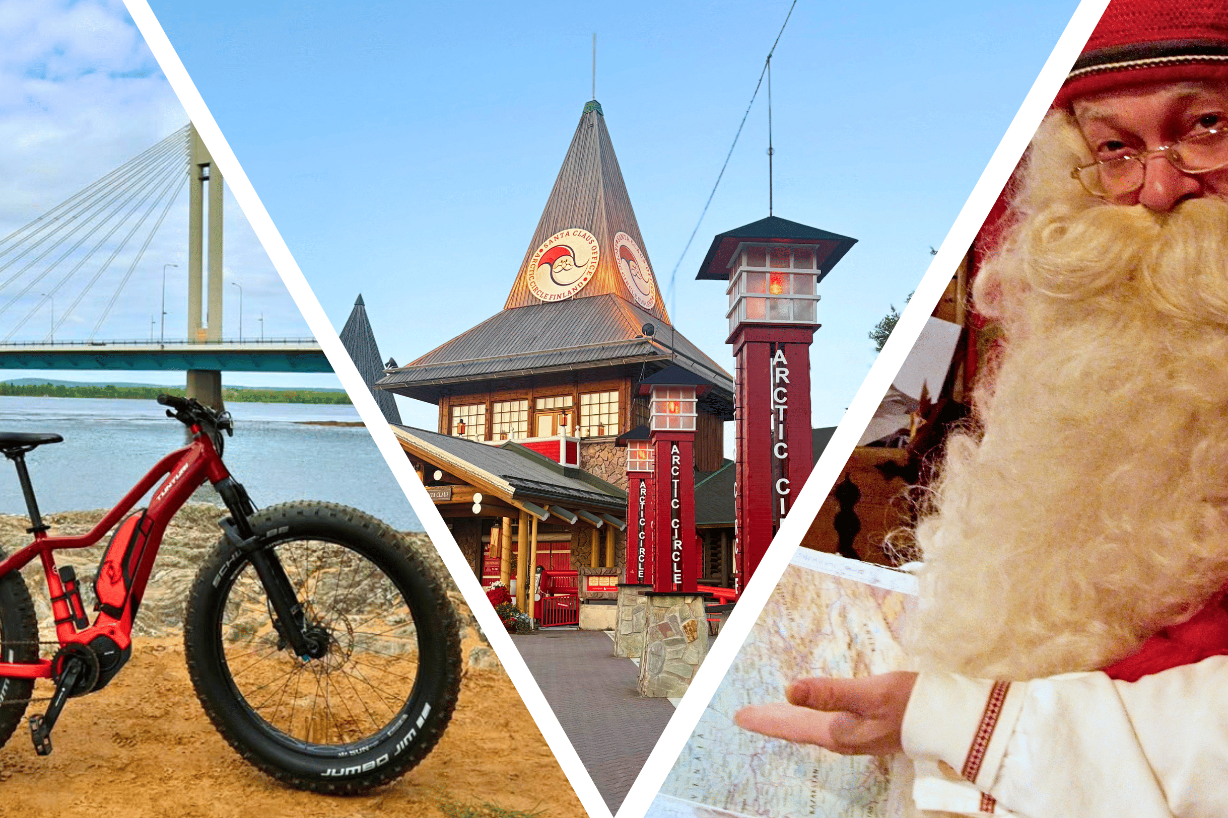 Electric Fat Bike Tour to Santa Claus Village