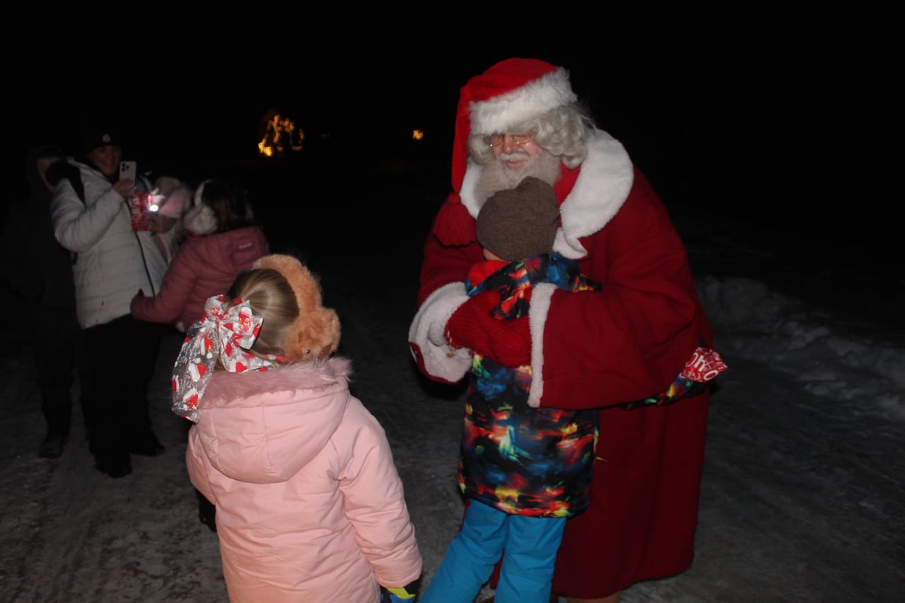 Santa visit in his secret place 2