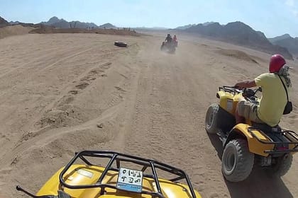 Quad Biking Adventure from Sharm El Sheikh Private