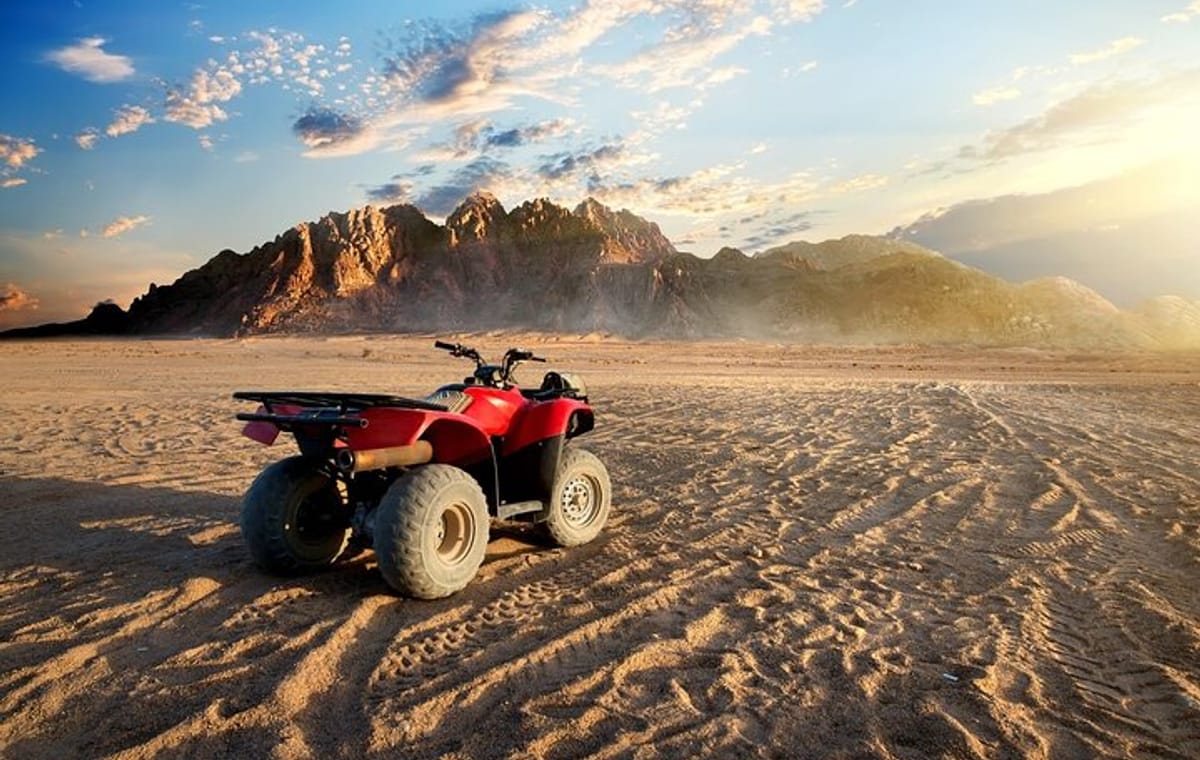 3-Hour ATV Quad Safari with Camel Ride – Hurghada
