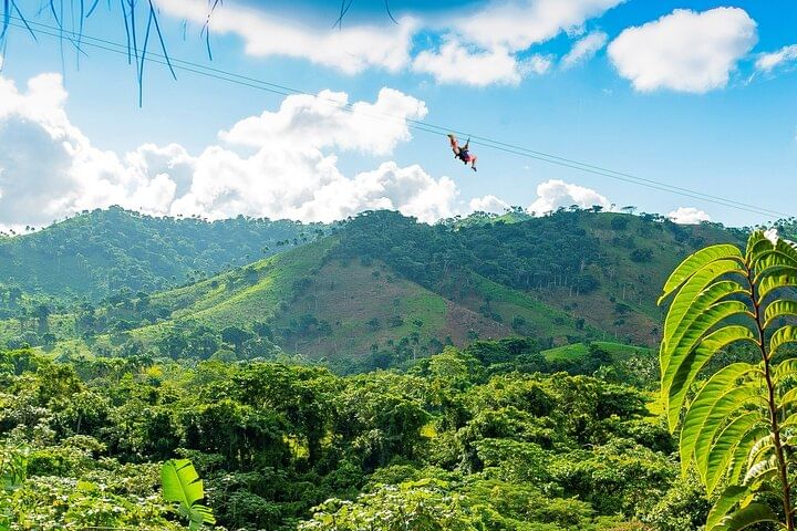 Mountain Zipline Half Day Adventure from Punta Cana