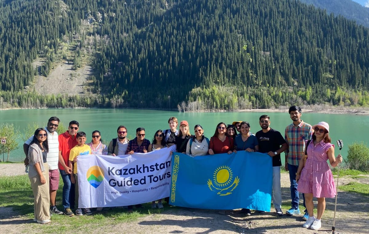 Issyk Lake with Turgen (Bear) Waterfall tour