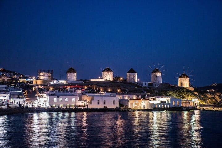 Mykonos by night