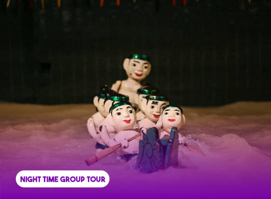 AUTHENTIC VIETNAMESE DINNER AND WATER PUPPET SHOW