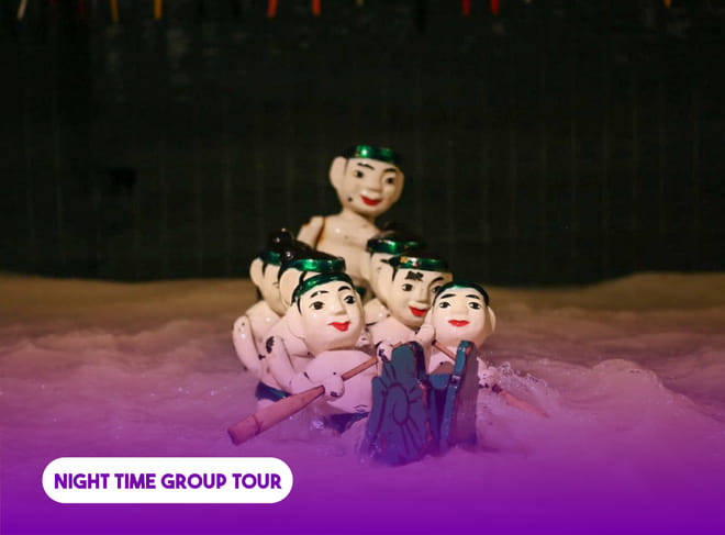 AUTHENTIC VIETNAMESE DINNER AND WATER PUPPET SHOW