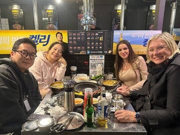 The ultimate Korean BBQ experience! Cheers to great memories and full bellies in Seou