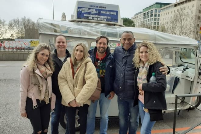 Private Tour of Madrid in Tuk-Tuk with Driver Guide 7