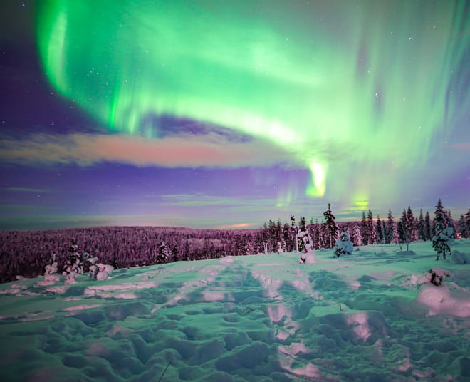 Northern Lights in Rovaniemi