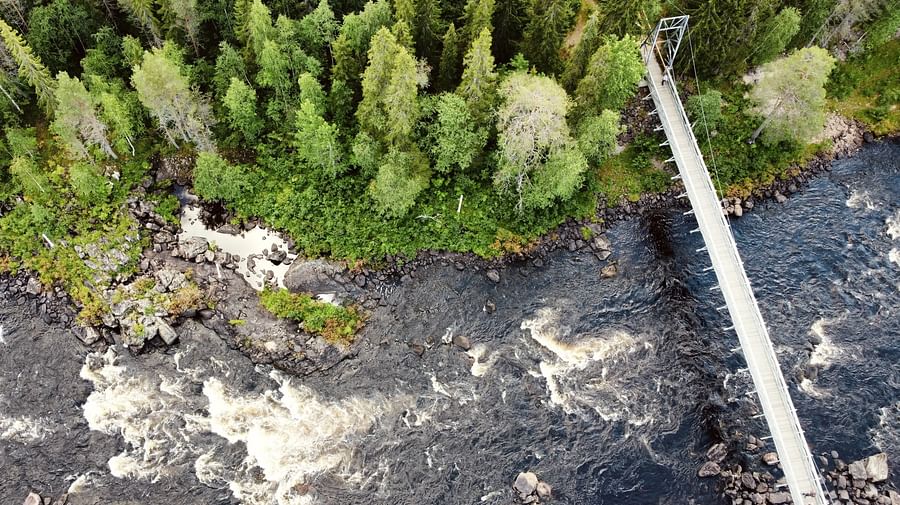 Rivers and streams of Finnish Lapland