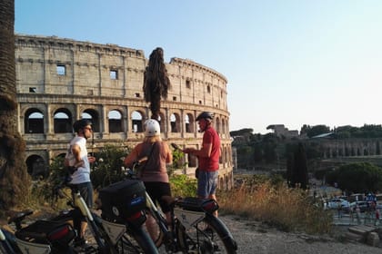VIP Rome by Night Bike Tour with Panoramic Views | Private